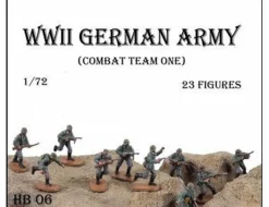 Caesar Miniatures 1/72 WWII German Army Combat Team 1