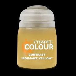 Citadel Colour 18ml Contrast Ironjawz Yellow Acrylic Paint