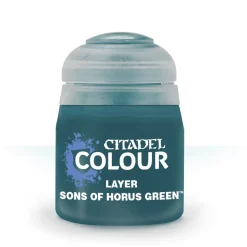 Citadel Colour 12ml Layer Sons of Horus Green Acrylic Paint