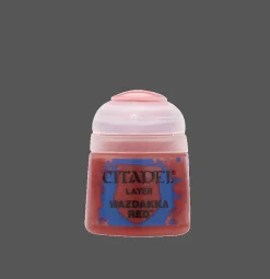 Citadel Colour 12ml Layer Wazdakka Red Acrylic Paint