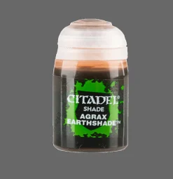Citadel Colour 18ml Shade Agrax Earthshade Acrylic Paint