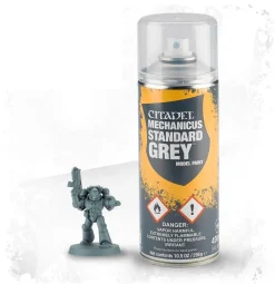 Citadel Colour 400ml Spray Mechanicus Standard Grey Acrylic Paint