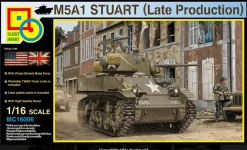 Classy Hobby 1/16 M5A1 Stuart Light Tank Late Production