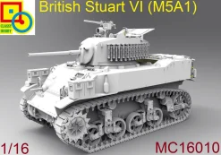 Classy Hobby 1/16 M5A1 Stuart VI British Army