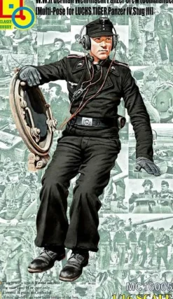 Classy Hobby 1/16 WWII German Panzer Crew Commander