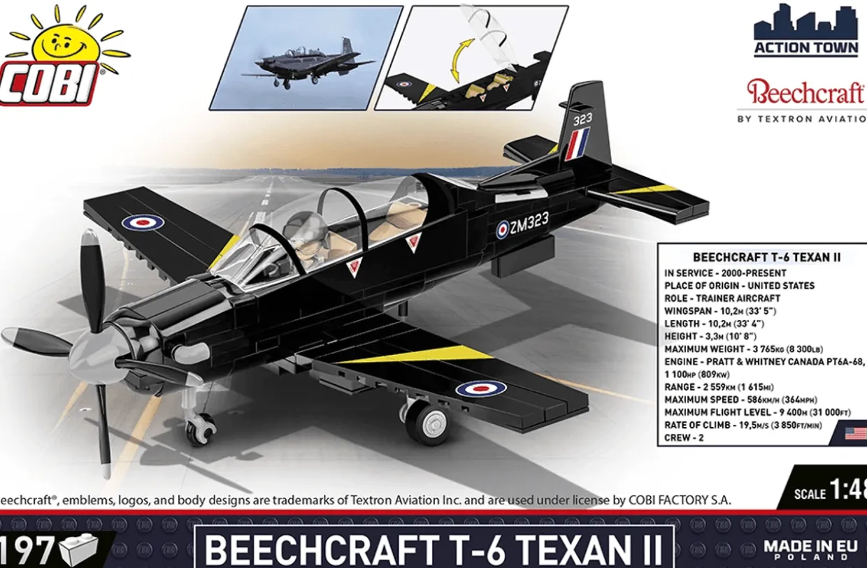 Cobi Beechcraft T-6 Texan II RAF