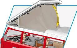 Cobi Volkswagen T2a Camper Van