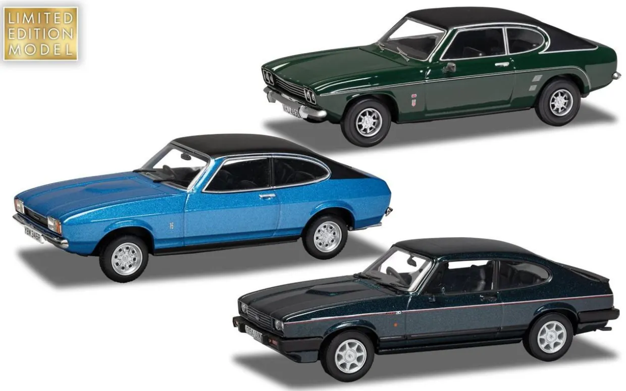 Corgi 1/43 Ford Heritage Capri Collection Diecast Model