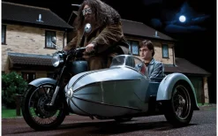 Corgi Harry Potter Hagrid Motorcycle and Sidecar Diecast Model