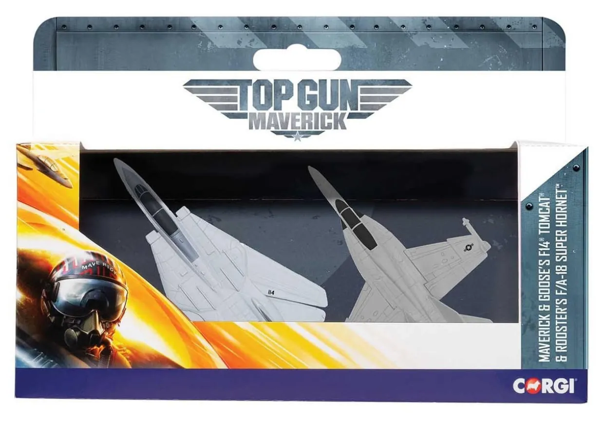 Corgi Top Gun Tomcat And FA 18 Super Hornet Diecast Model
