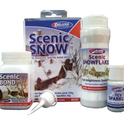 Deluxe Materials Scenic Snow For Winter Snow Effects