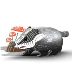 Eugy 94 Badger Card 3D Puzzle