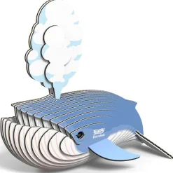 Eugy 66 Blue Whale Card 3D Puzzle
