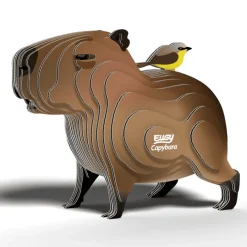 Eugy 120 Capybara Card 3D Puzzle