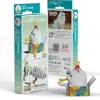 Eugy 90 Cat - Cottonball Card 3D Puzzle