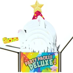 Eugy 90 Cat - Cottonball Card 3D Puzzle