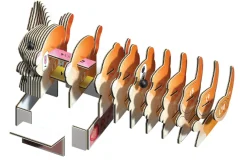 Eugy 87 Cat - Pumpkin Card 3D Puzzle