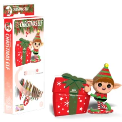 Eugy 82 Christmas Elf Card 3D Puzzle