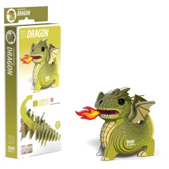 Eugy 24 Dragon Card 3D Puzzle