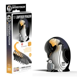 Eugy 131 Emperor Penguin Card 3D Puzzle