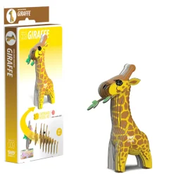 Eugy 09 Giraffe Card 3D Puzzle