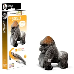 Eugy 77 Gorilla Card 3D Puzzle