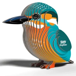 Eugy 121 Kingfisher Card 3D Puzzle
