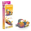 Eugy 96 Mandarin Duck Card 3D Puzzle