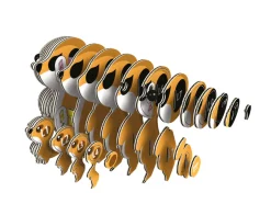 Eugy 46 Meerkat Card 3D Puzzle