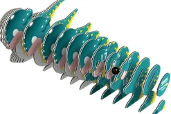 Eugy 63 Pachycephalo Card 3D Puzzle