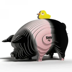 Eugy 128 Pig Card 3D Puzzle