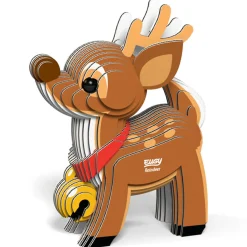 Eugy 54 Reindeer Card 3D Puzzle