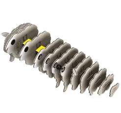 Eugy 18 Sheep Card 3D Puzzle