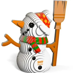 Eugy 56 Snowman Card 3D Puzzle