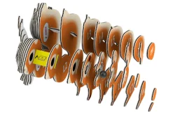 Eugy 83 Squirrel Card 3D Puzzle