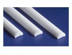 Evergreen Plastic Half Round Strip 0.04
