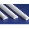 Evergreen Plastic Half Round Strip 0.08