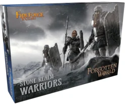 Fireforge Games 28mm Forgotten World - Stone Realm Dwarf Warriors