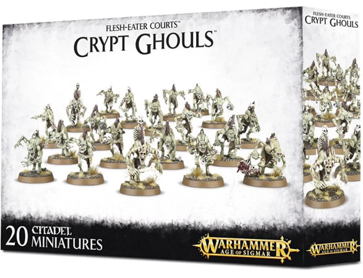Games Workshop Age of Sigmar - Flesh-eater Courts - Crypt Ghouls