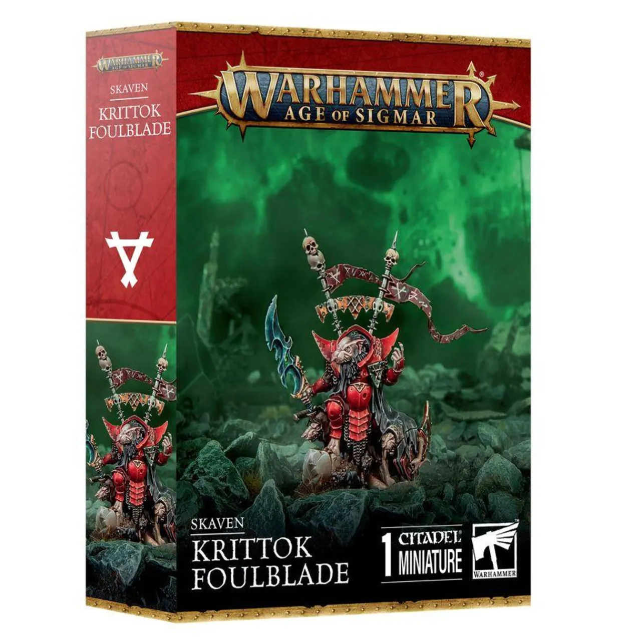 Games Workshop Age of Sigmar - Skaven - Krittok Foulblade