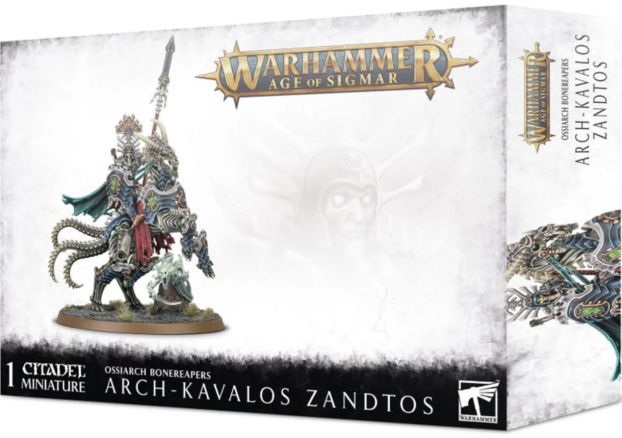 Games Workshop Age of Sigmar - Ossiarch Bonereapers - Arch-Kavalos Zandtos