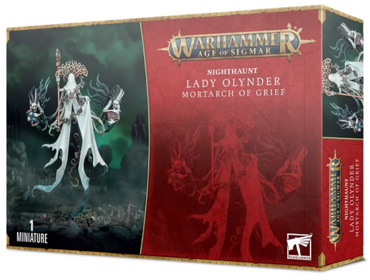 Games Workshop Age of Sigmar - Nighthaunt - Lady Olynder Mortarch of Grief