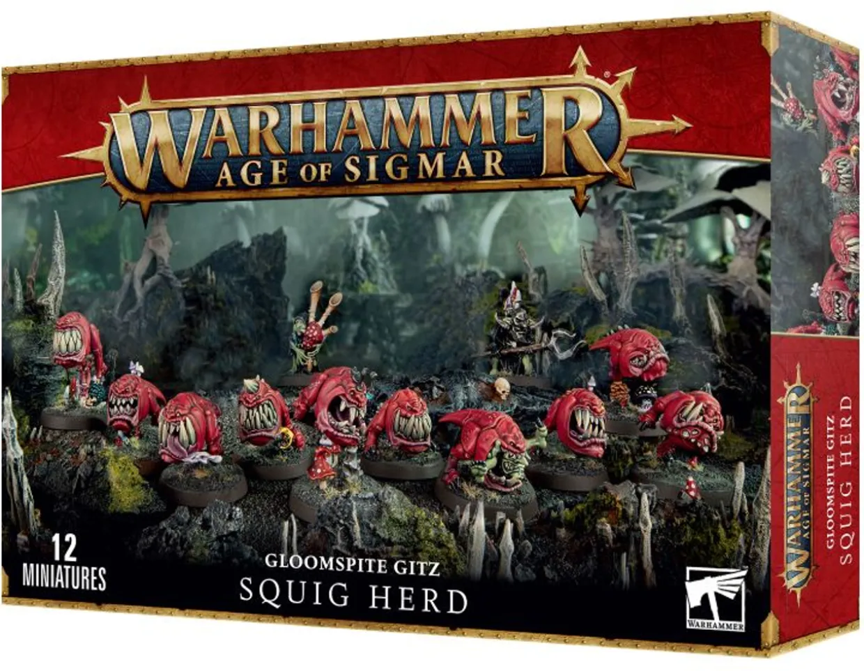 Games Workshop Age of Sigmar - Gloomspite Gitz - Moonclan - Squig Herd