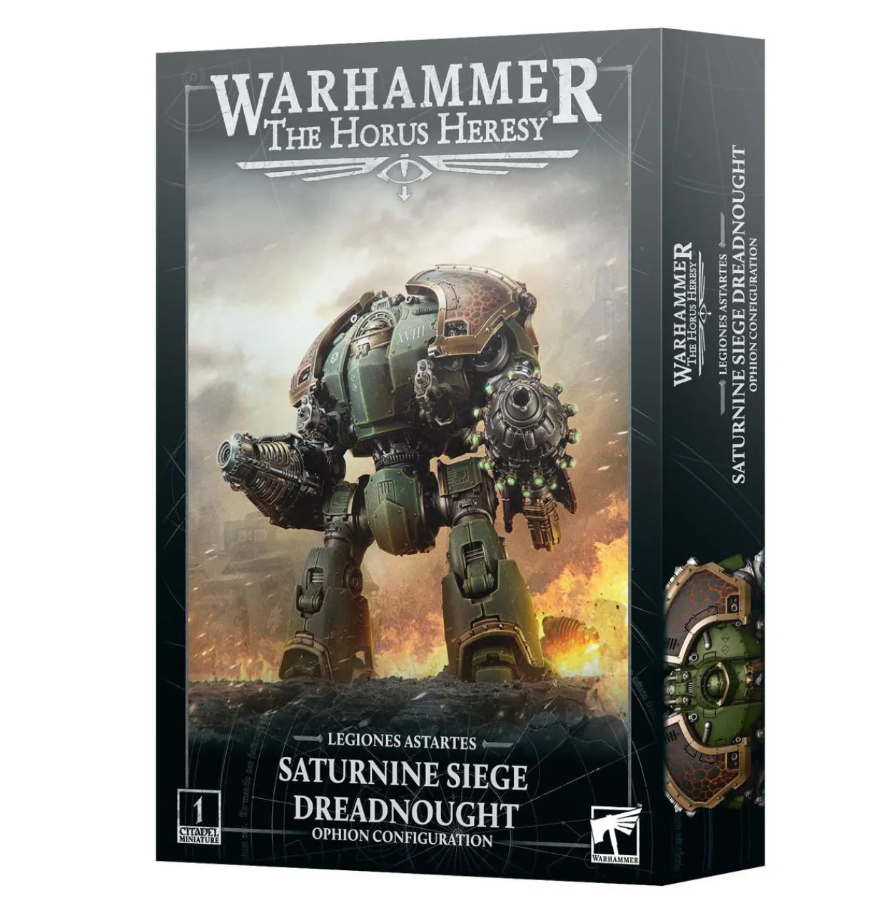 Games Workshop Horus Heresy - Legiones Astartes - Saturnine Siege Dreadnought – Ophion Configuration