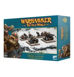 Games Workshop Warhammer The Old World - Dwarfen Mountain Holds - Dwarf Cannon and Organ Gun
