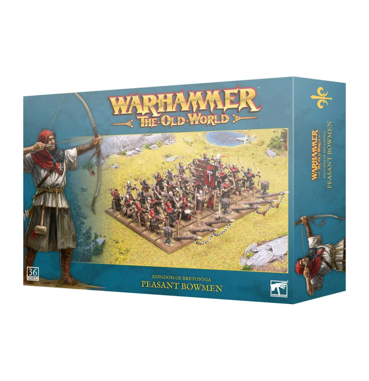 Games Workshop Warhammer The Old World - Kingdom of Bretonnia - Peasant Bowmen