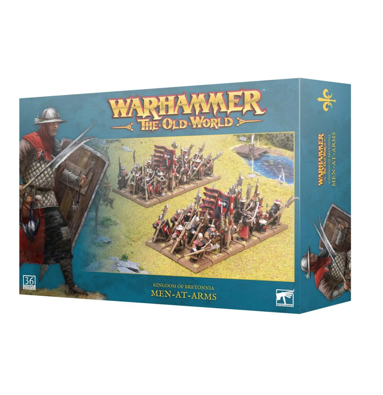 Games Workshop Warhammer The Old World - Kingdom of Bretonnia - Men-at-Arms