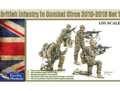 Gecko Models 1/35 British Infantry In Combat Circa 2010-2016