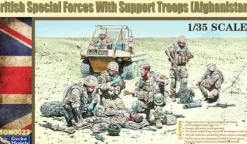 Gecko Models 1/35 British Special Forces with Support Troops