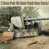 Gecko Models 1/16 7.5cm Pak 40 ATG Early Production